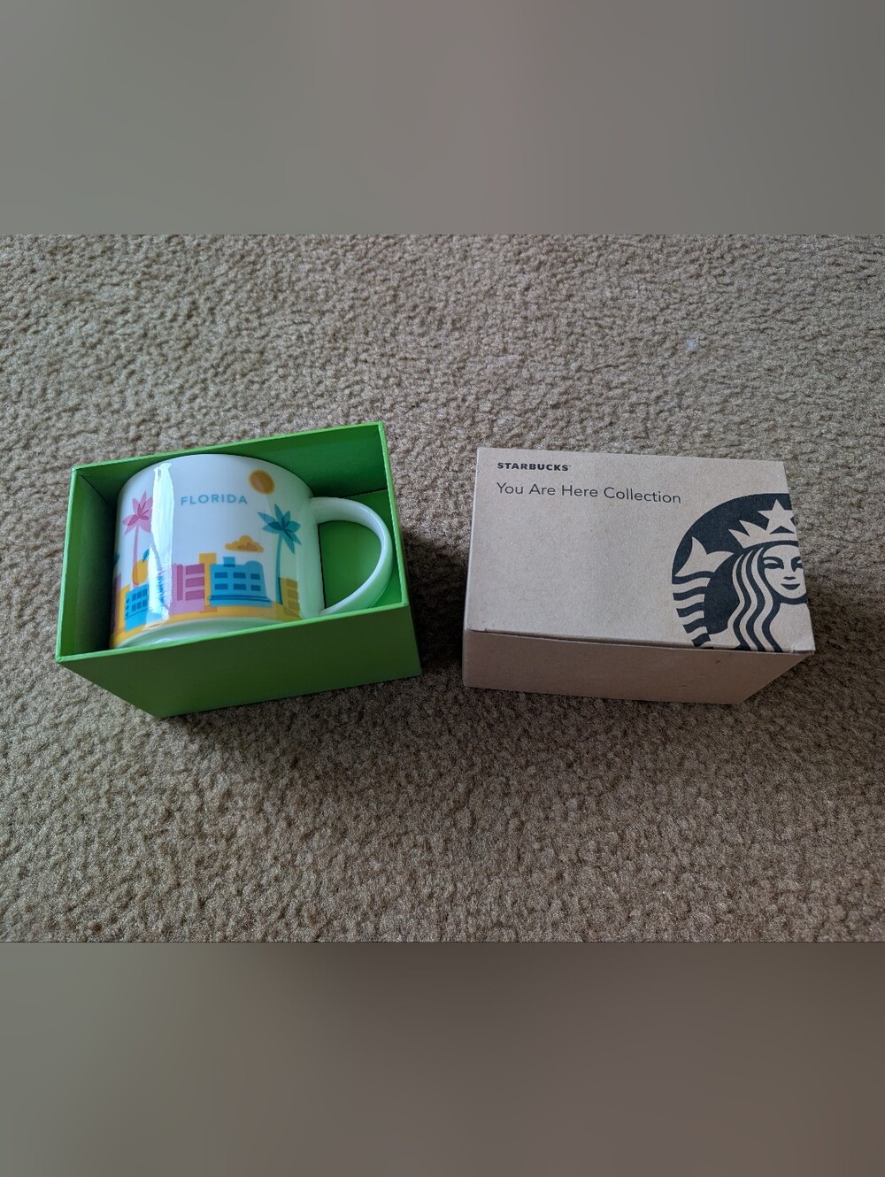 NWOT Starbucks Florida You Are Here Mug